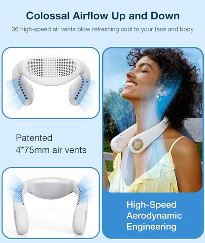 TORRAS COOLiFY Air Neck Fan Air Conditioner, 3D Airflow, Light Portable Fan