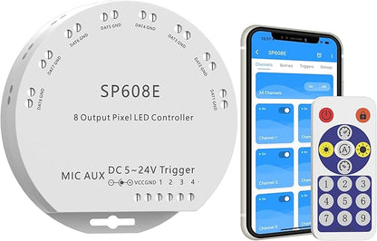 PAUTIX SP608E Built-in Mic/AUX Music Bluetooth SPI Controller