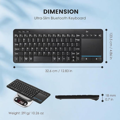 Multi-Device Wireless Bluetooth Keyboard