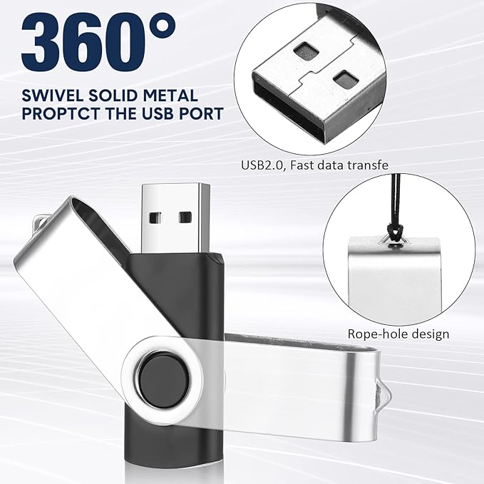 3 Pack 64GB USB Flash Drive