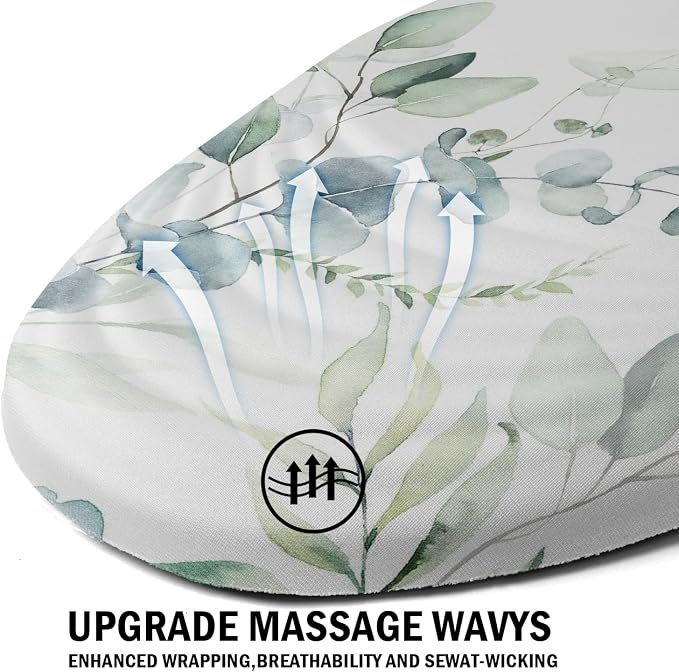 Ergonomic Mouse Pad with Wrist Rest Support, Mousepad Relief Carpal Tunnel Pain