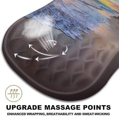 Mouse Pad Wrist Support, Ergonomic Mouse Pad