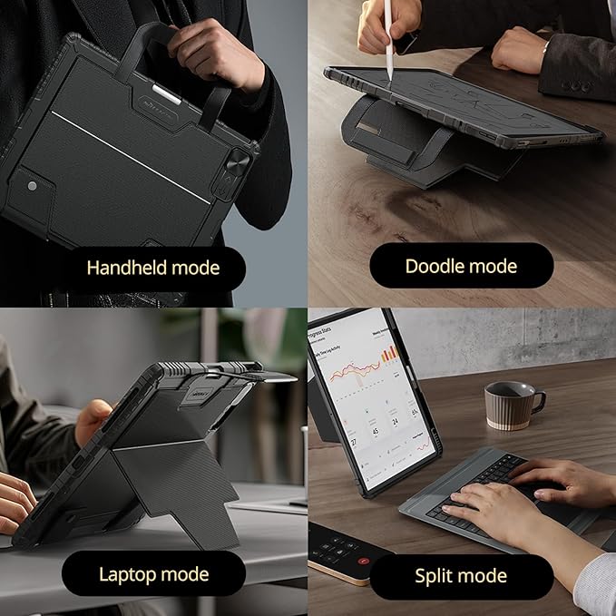 Nillkin Magic Keyboard Case for iPad Pro 13 inch M4 2024, Handheld Case for