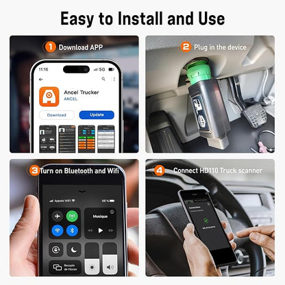 ANCEL HD110 Heavy Duty Truck Scanner
