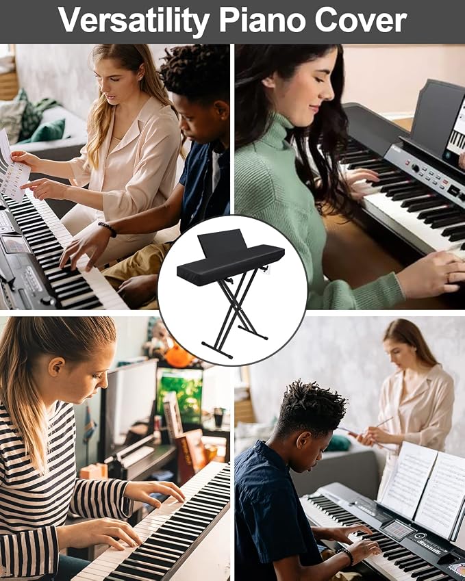 Stretchy Electric Piano Keyboard Covers