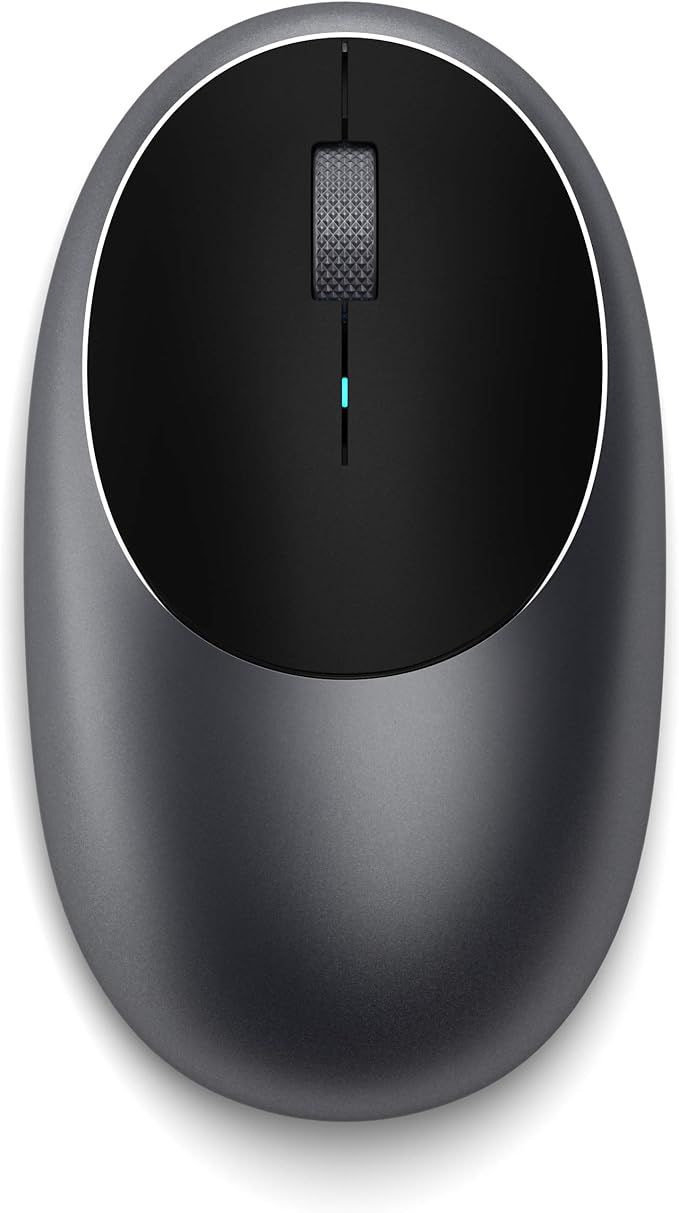 Satechi M1 Wireless Bluetooth Mouse, USB-C Rechargeable, Compact & Portable