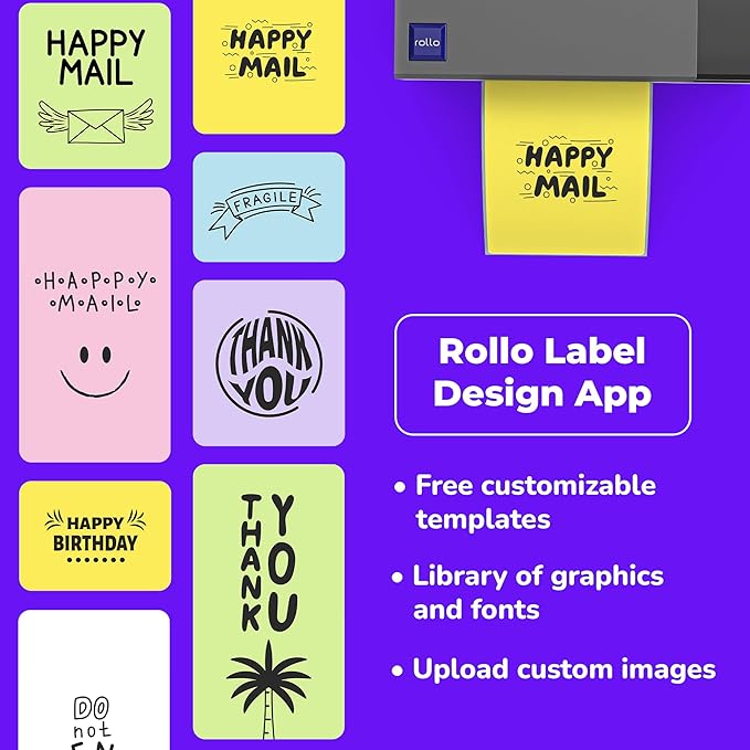 Rollo USB Shipping Label Printer