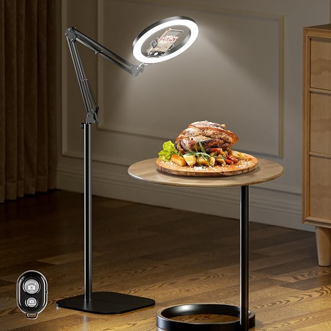 LUXSURE Ring Light Tripod for iPhone