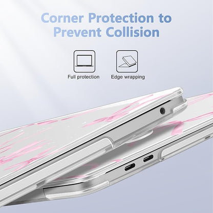 Case for MacBook Pro 13 inch with/Without Touch Bar, Hard Shell + Keyboard