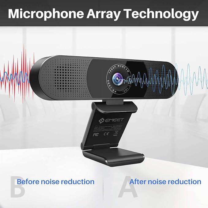 EMEET 3 in 1 Webcam