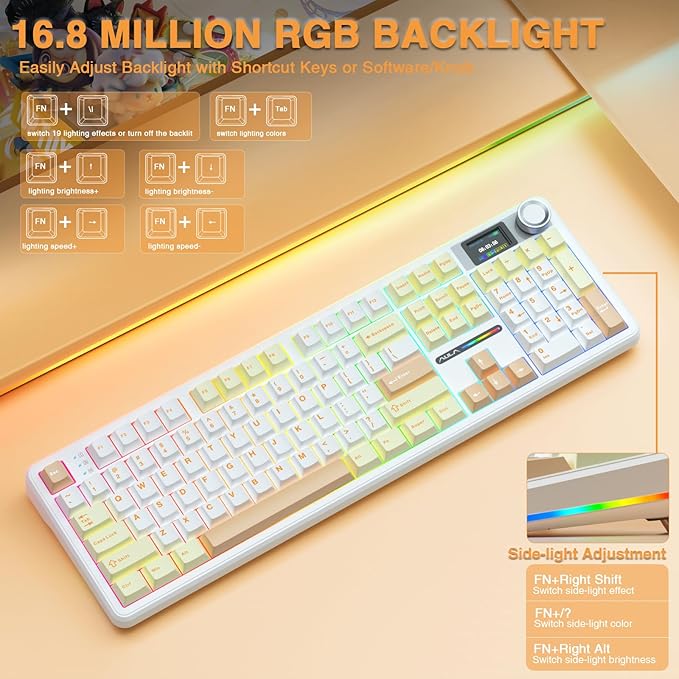 AULA F108 PRO - Wireless Mechanical Keyboard