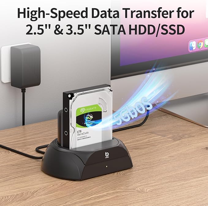 Hard Drive Docking Station, Pcie NVMe Adapter