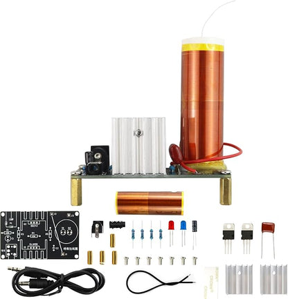 Soldering Practice Kit Music Black Tesla Coil