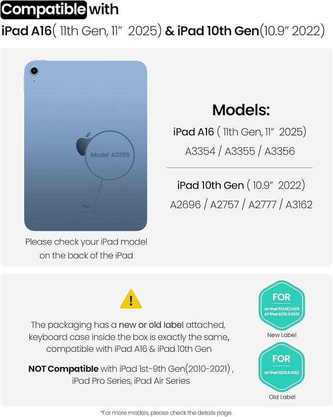 Nillkin iPad A16 / 10th Gen Case