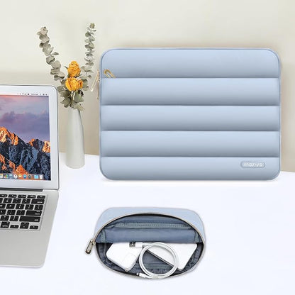 MOSISO 13.3 inch Laptop Case, 13-13.3 inch Puffy Laptop Sleeve Compatible