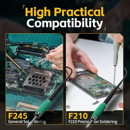 FNIRSI DWS-200 200W Precision Digital Soldering Station Kit,