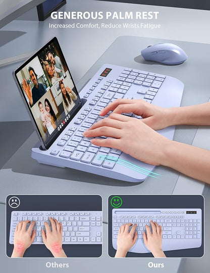 Wireless Keyboard and Mouse Combo