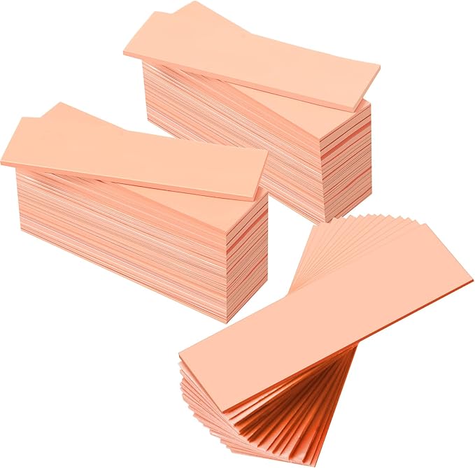 30 Pieces 2.6 x 0.8 Inch Silicone Thermal Pad Reusable Thermal Conductive