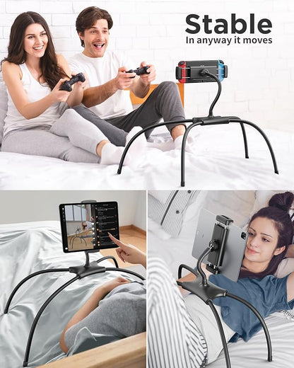 SAIJI iPad Stand, Adjustable Ergonomic Tablet Holder