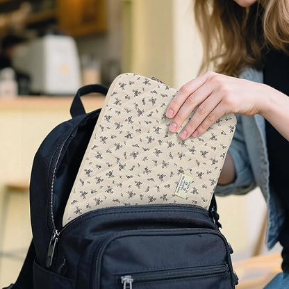 Puffy Laptop Sleeve 13-15.6 Inch Cute Quilted Laptop Protective Case Padded