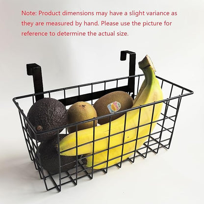 MaraFansie Basket with Hook, Grid Storage Basket, Over the Cabinet Door
