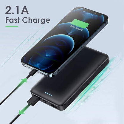 Portable Charger Power Bank 10000mAh, Ultra Slim Portable Phone Charger