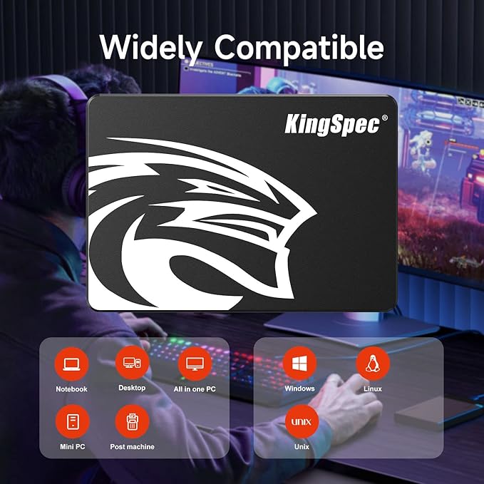 KingSpec 2TB 2.5 SSD SATA III Internal