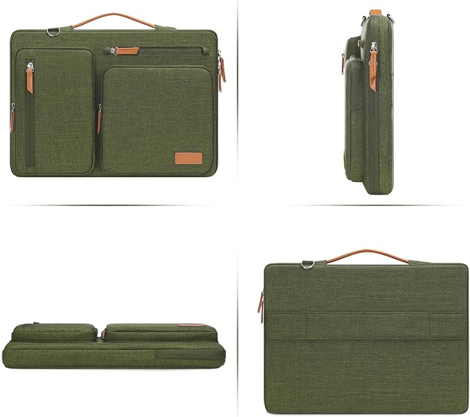MOSISO 360 Protective Laptop Shoulder Bag, 13-13.3 inch Computer Bag Compatible