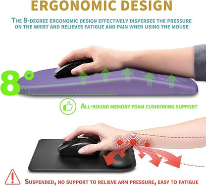 Hokafenle Ergonomic Mouse Pad Wrist Support