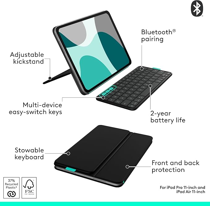 Logitech Flip Folio, Keyboard Case