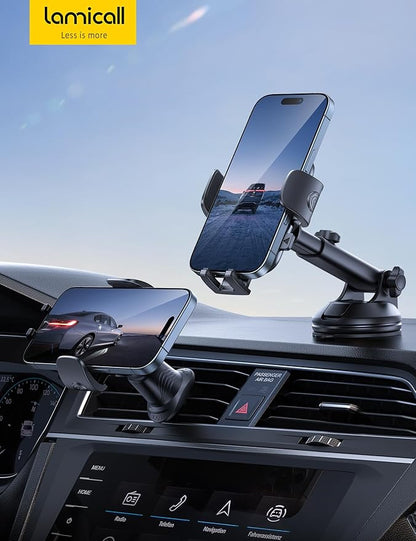 Lamicall Car Phone Holder Mount 360° Rotation Phone Holders