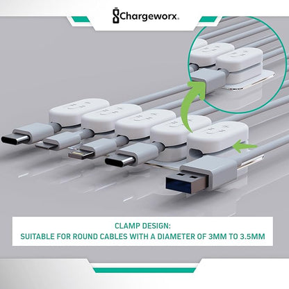 Chargeworx Magnetic Cable Holder