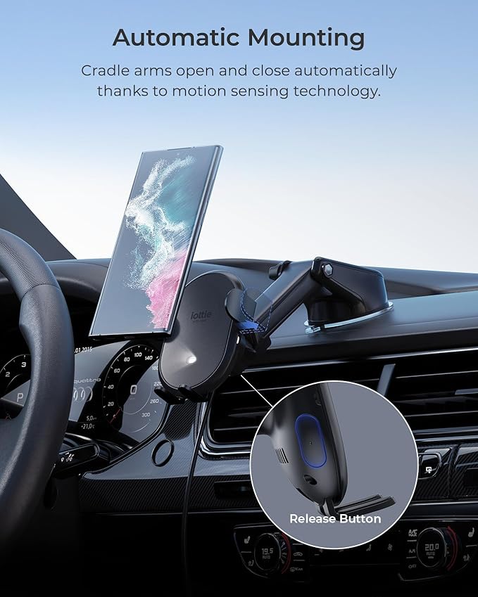 iOttie Auto Sense 2 Dash & Windshield Car Phone Holder