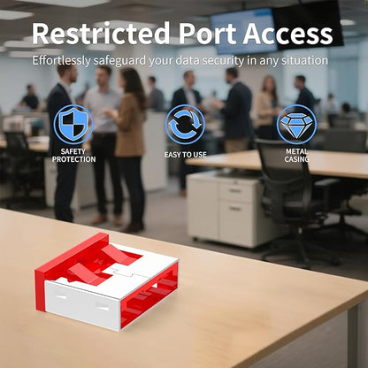 12PCS USB Metal Port Lock Blocker