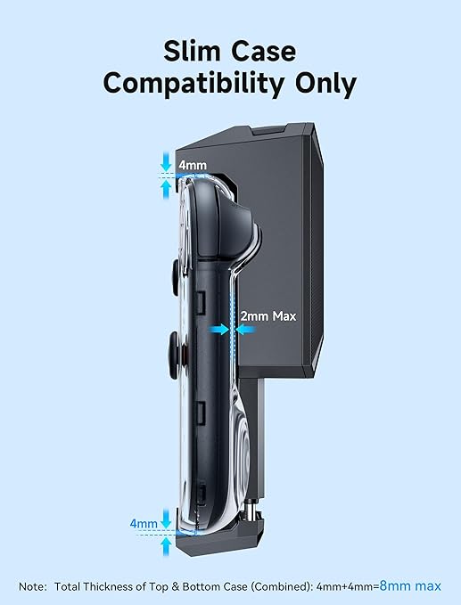 JSAUX Cooling Fan for Nintendo Switch 2, Cool Down Accessories for Switch 2