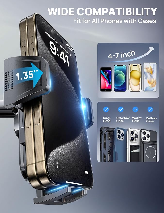 Dashboard Phone Holders for Your Car Phone Holders for Your Car, Non-Slip