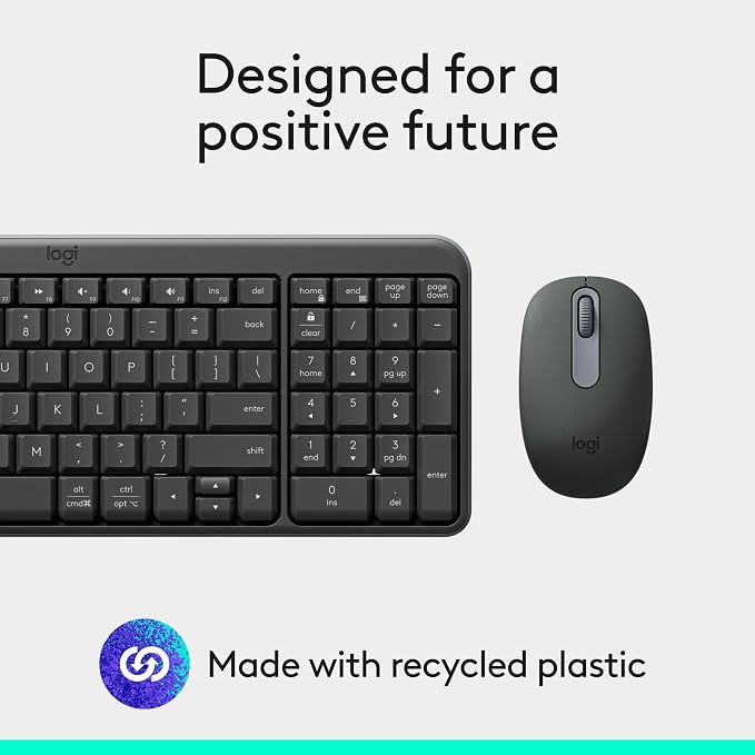 Logitech MK250 Bluetooth Wireless Mouse and Keyboard Combo: Fast & Easy
