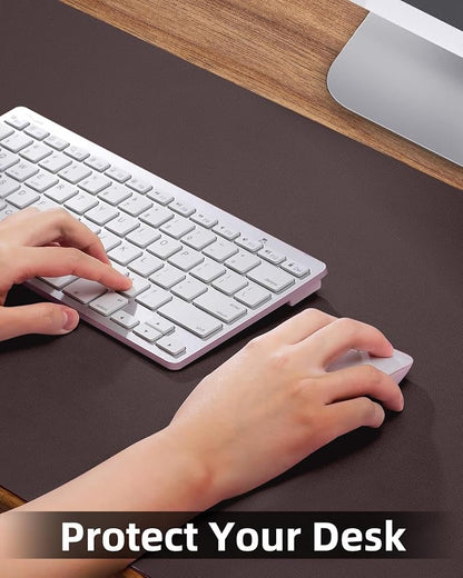 Non-Slip Desk mat, PULeather Desk Pad Protector, Office Desk Mat, Large Mouse