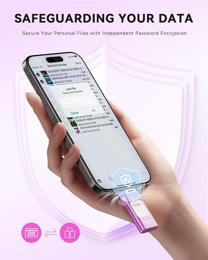 Apple MFi Certified 256GB Flash Drive
