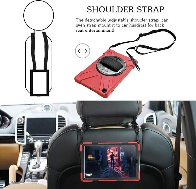 BRAECN Case for Samsung Galaxy Tab A 10.1 2019，Shockproof Protective Case