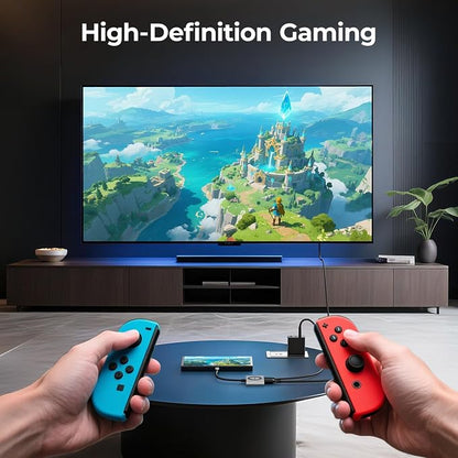 RayCue 2-in-1 USB C Hub, USB C to HDMI Adapter