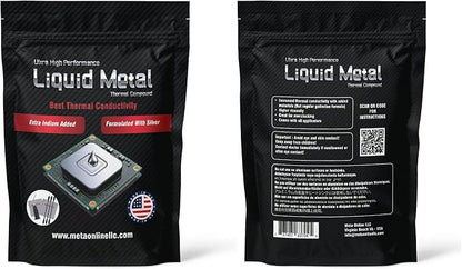 Liquid Metal Thermal Paste 130WmK + Liquid Metal Shield Bundle
