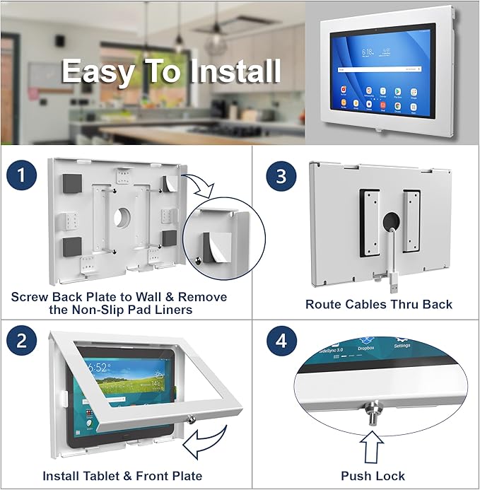 TABcare Locking Anti-Theft Metal Case