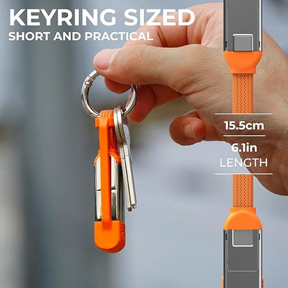 Rolling Square inCharge XS - 240W 4in1 Keyring Cable | Fast Charging & Data