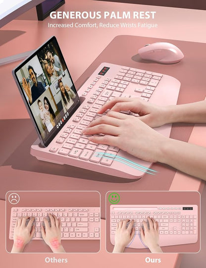 Wireless Keyboard and Mouse Combo