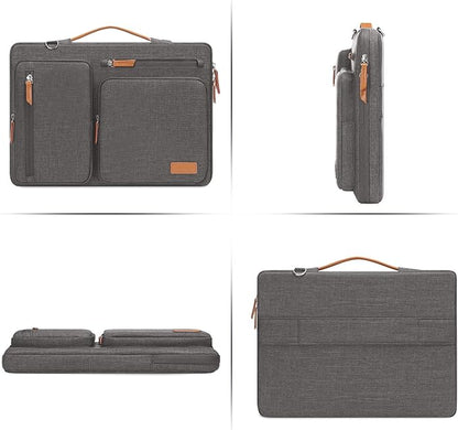 MOSISO 360 Protective Laptop Shoulder Bag, 17-17.3 inch Computer Bag Compatible