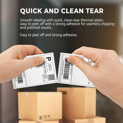 Rockin Rolls Direct Thermal Shipping Labels