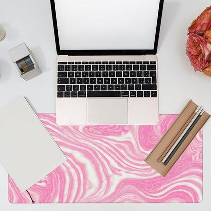 Desk Pad, Flow Liquid Waves Large Gaming Mouse Pad