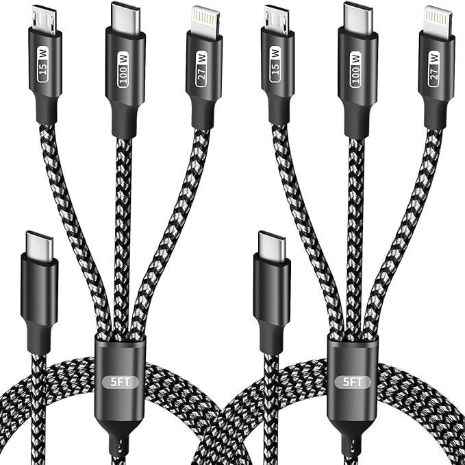100W USB C Multi Charging Cable