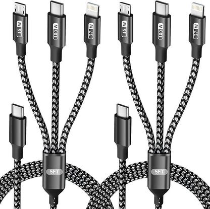 100W USB C Multi Charging Cable
